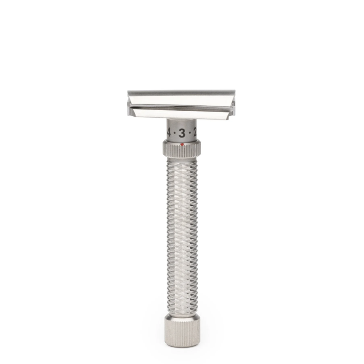 Rex Supply Co. Slant Safety Razor Konsul XL - Stainless Steel