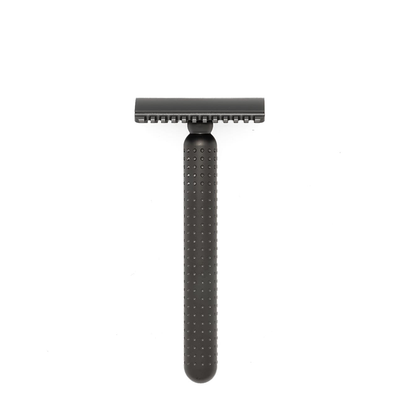 Imagen de Maquinilla de afeitar clásica de peine abierto Masamune Dark Stainless Steel