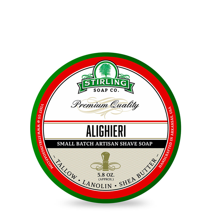 Stirling Soap Company Shaving Soap - Alighieri