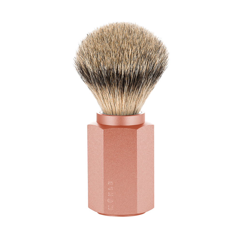 Mühle Brocha de afeitar Hexagon Silvertip Badger Sunrise