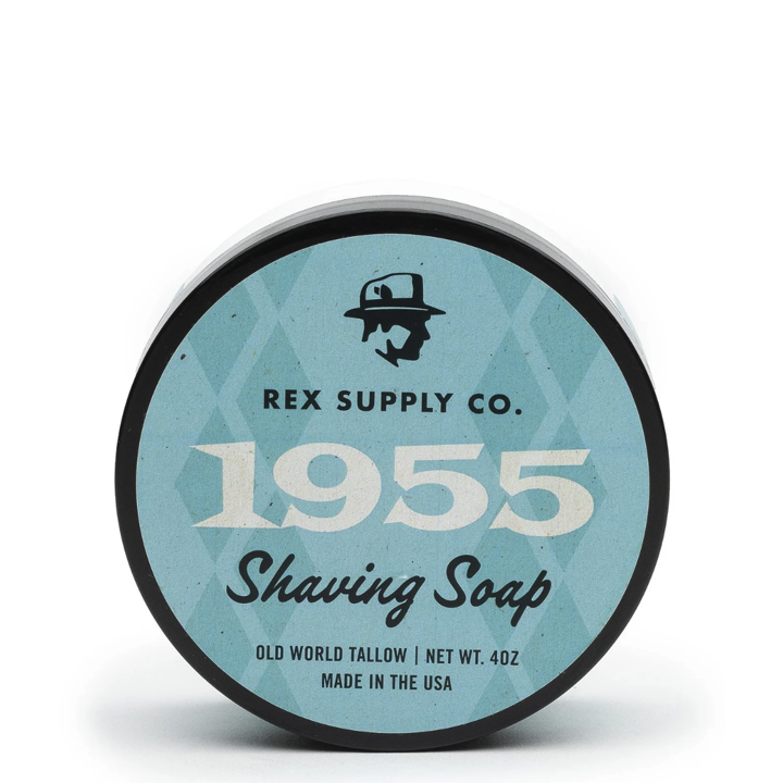 Rex Supply Co. Jabón de afeitar – 1955 Old World Tallow