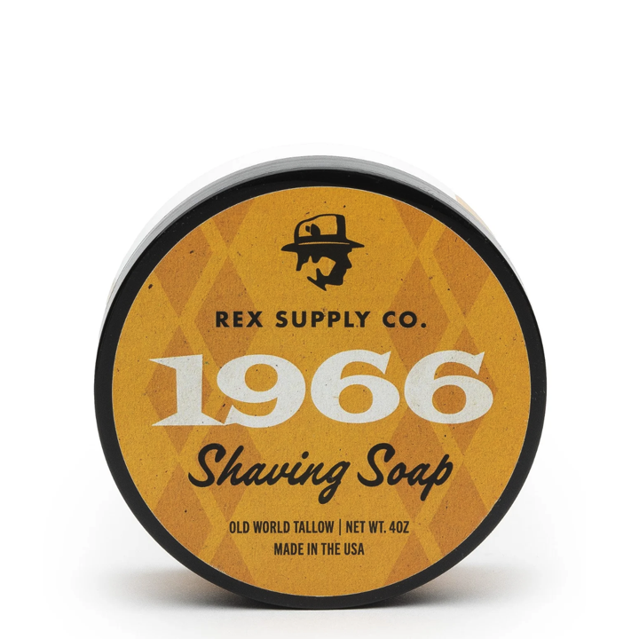 Rex Supply Co. Jabón de afeitar - 1966 Old World Tallow