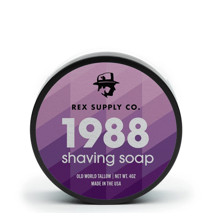 Rex Supply Co. Jabón de afeitar - 1988 Old World Tallow