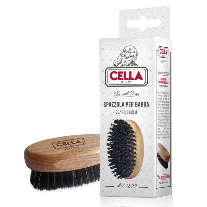 Cella Milano Beard Brush – Boar Bristle & Nylon