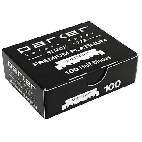 Parker Hojas de filo simple Premium Platium