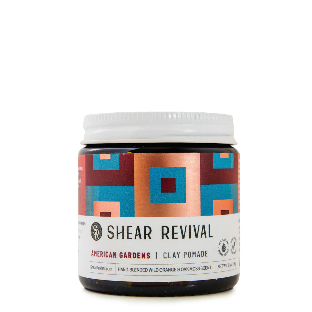Shear Revival Pomada Clay American Gardens