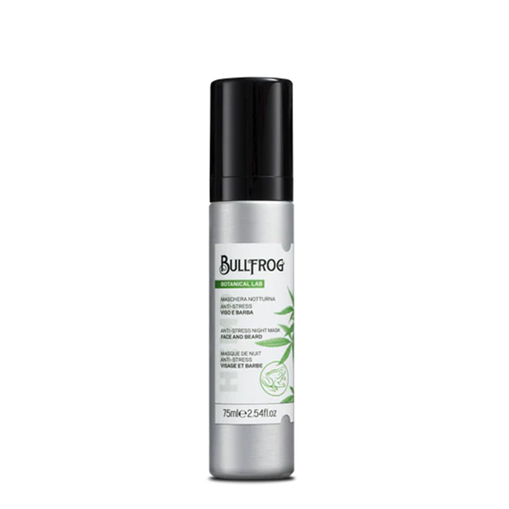 Bullfrog Mascarilla Antiestrés de Noche – Rostro & Barba