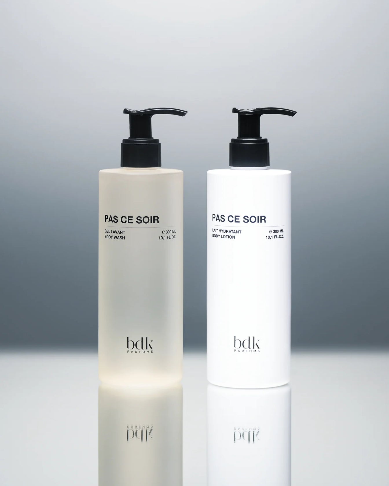 BDK Parfums Pas Ce Soir Shower Gel 300ml sfeer en bodylotion