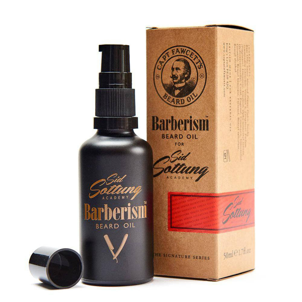 Captain Fawcett Aceite para barba – Barberism
