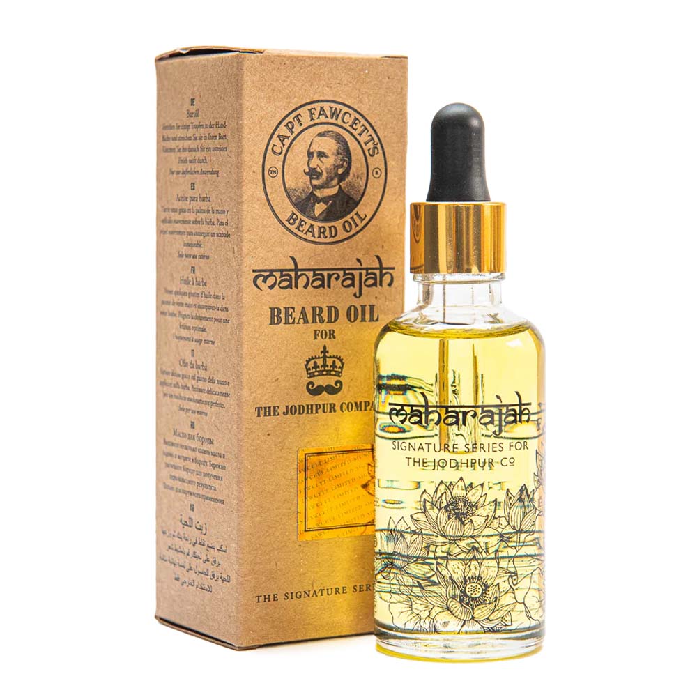 Captain Fawcett Aceite para barba – Maharajah