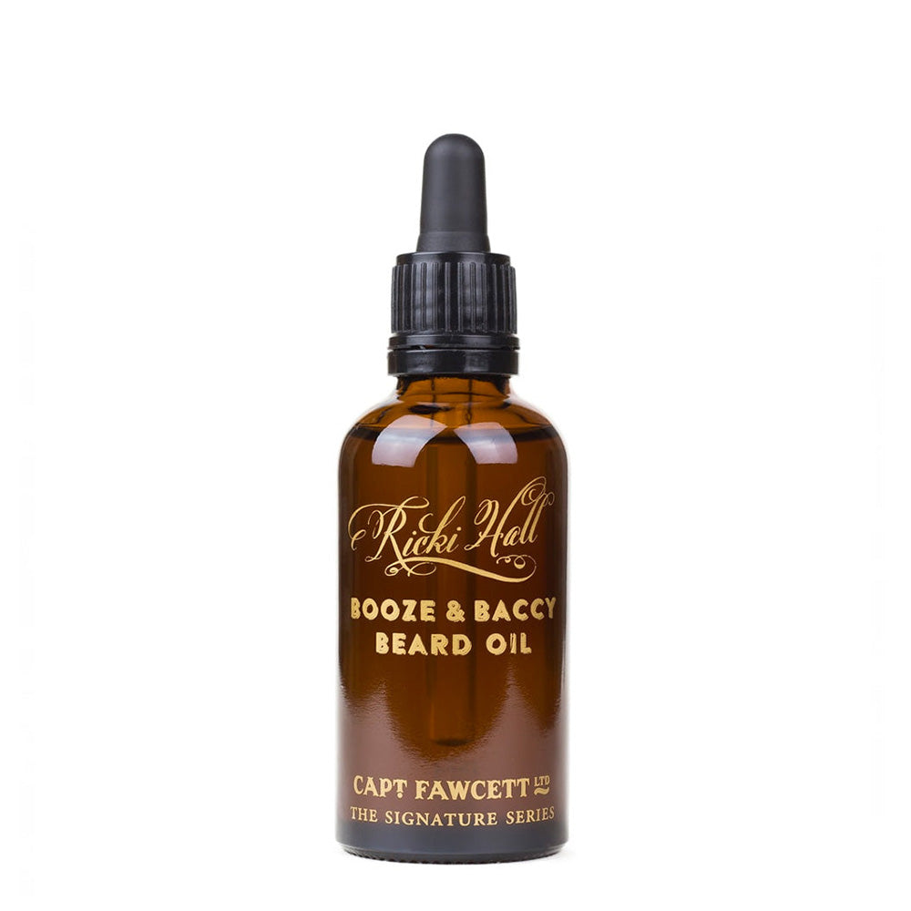 Captain Fawcett Aceite para barba – Ricki Hall's Booze & Baccy