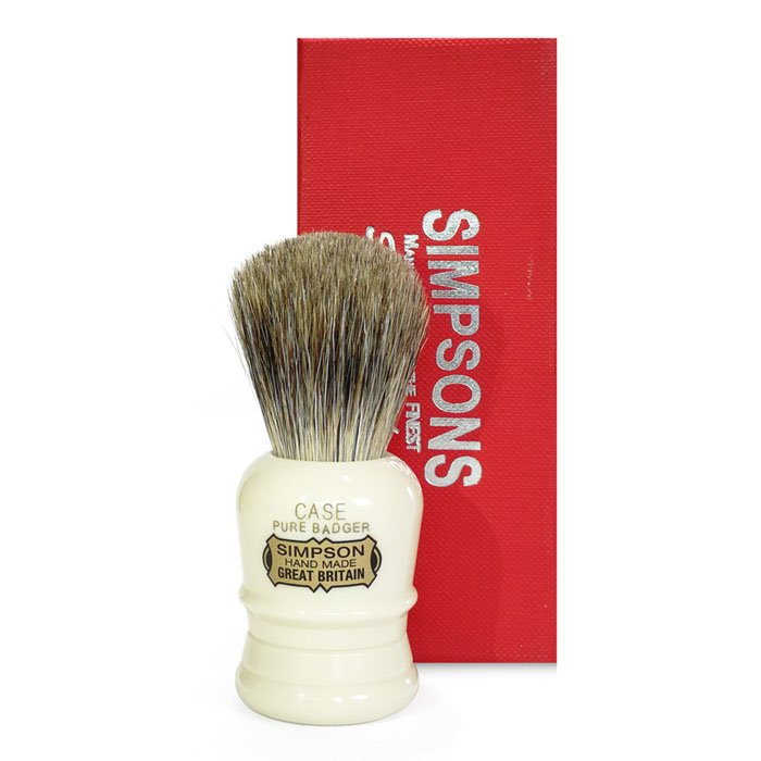 SIMPSONS Shaving Brush Case C1 – Pure Badger