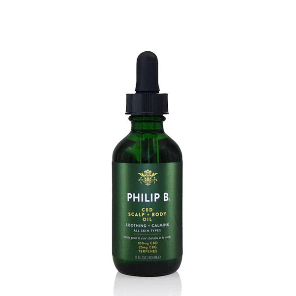 Philip B Aceite para Cuero Cabelludo y Cuerpo CBD