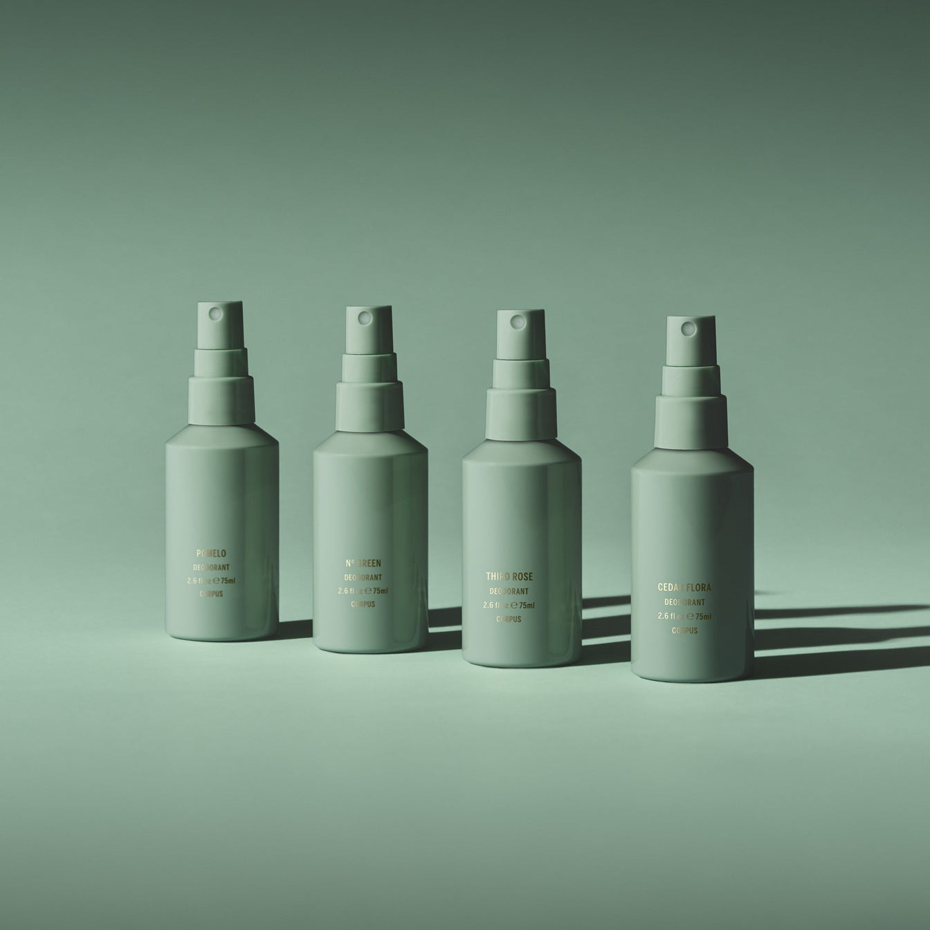 Corpus Naturals Natural Deodorant Spray – No. Green