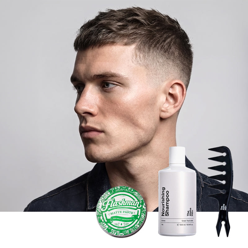 The Alpha Men Kit esencial Crew Cut