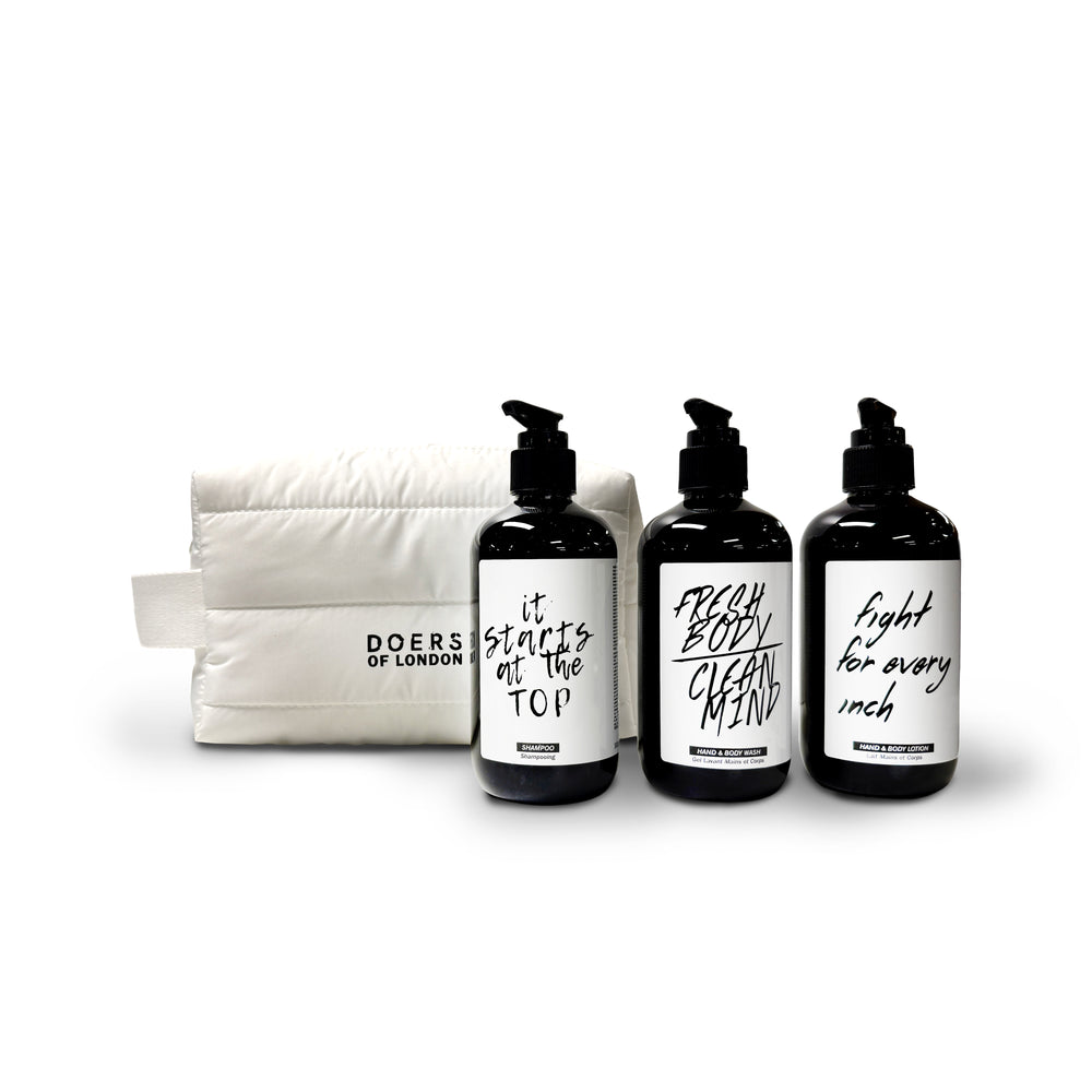 Doers of London Kit de cuidado corporal