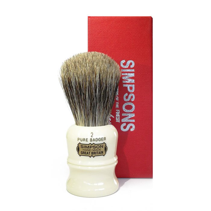 SIMPSONS Shaving Brush Duke 2 – Pure Badger