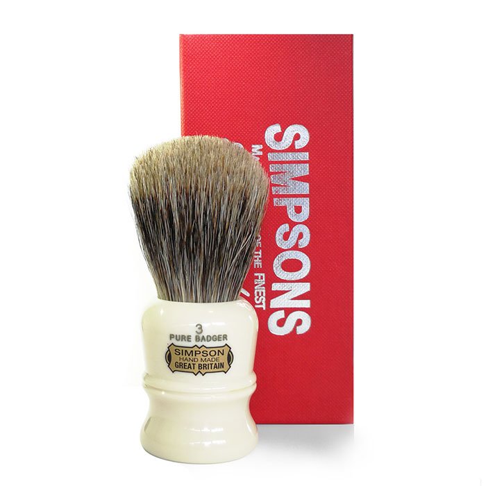 SIMPSONS Shaving Brush Duke 3 – Pure Badger