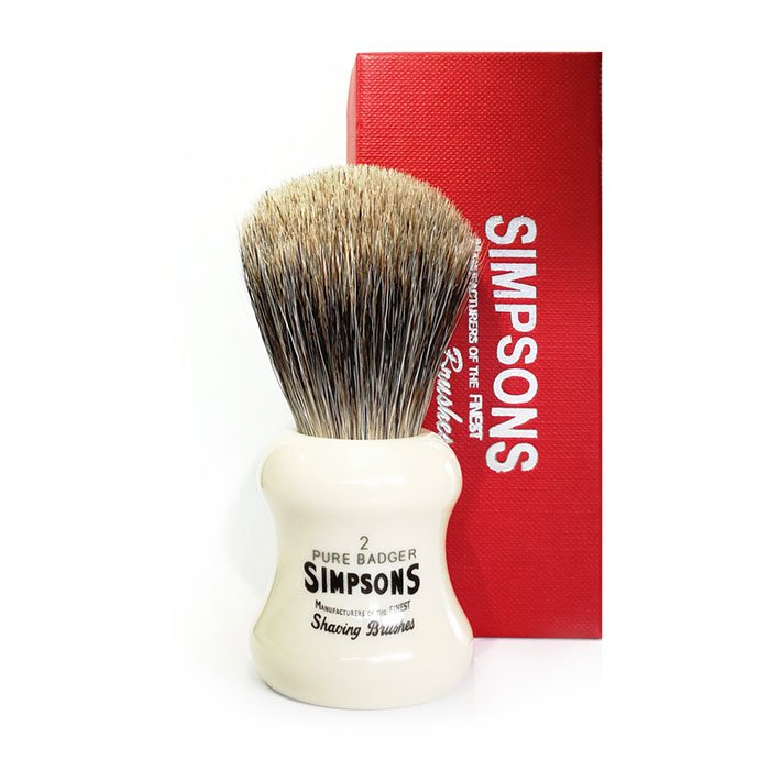 SIMPSONS Shaving Brush The Eagle G2 – Pure Badger