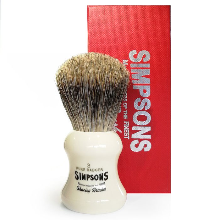SIMPSONS Shaving Brush The Eagle G3 – Pure Badger