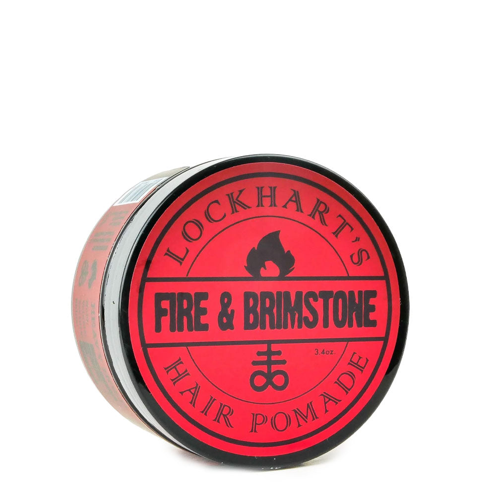 Lockhart's Pomada de Fijación Fuerte Fire & Brimstone