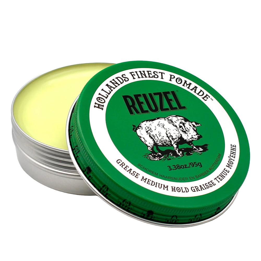 Reuzel Pomada de Fijación Media Green Grease