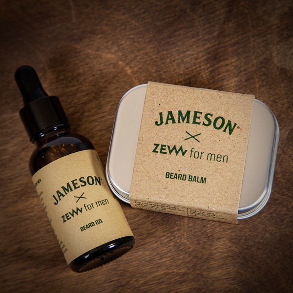 Aceite para barba Jameson x ZEW