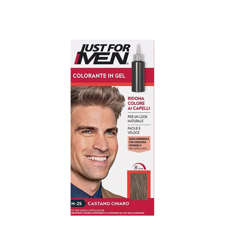 Just for Men Champú colorante – Castaño Claro H-25