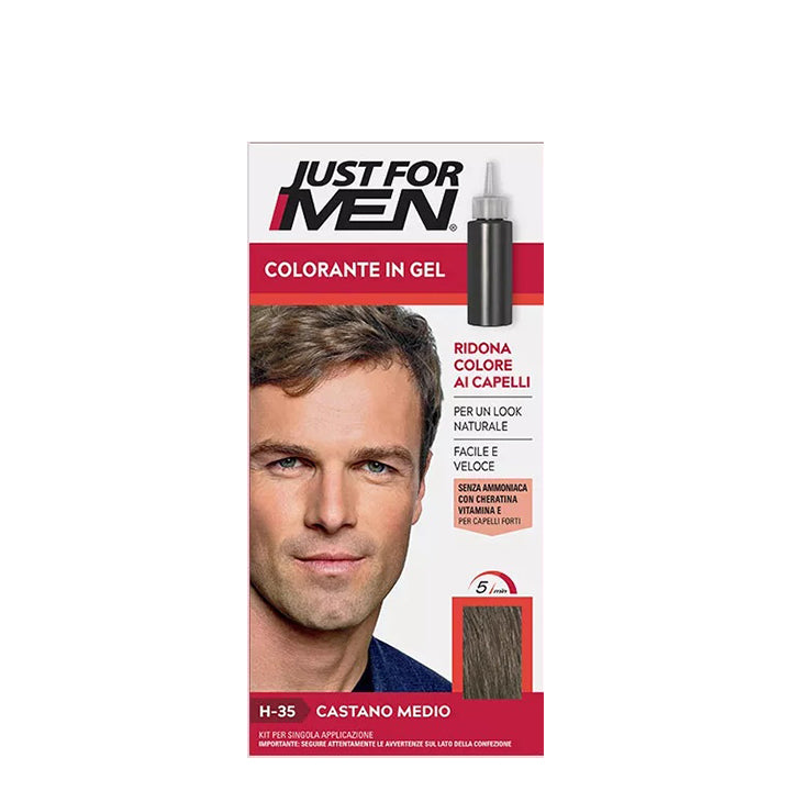 Just for Men Champú colorante – Castaño Medio H-35