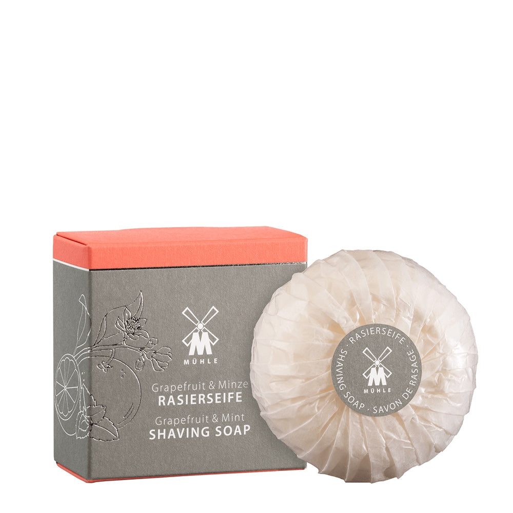 Jabón de Afeitar de Pomelo y Menta 65g Recarga