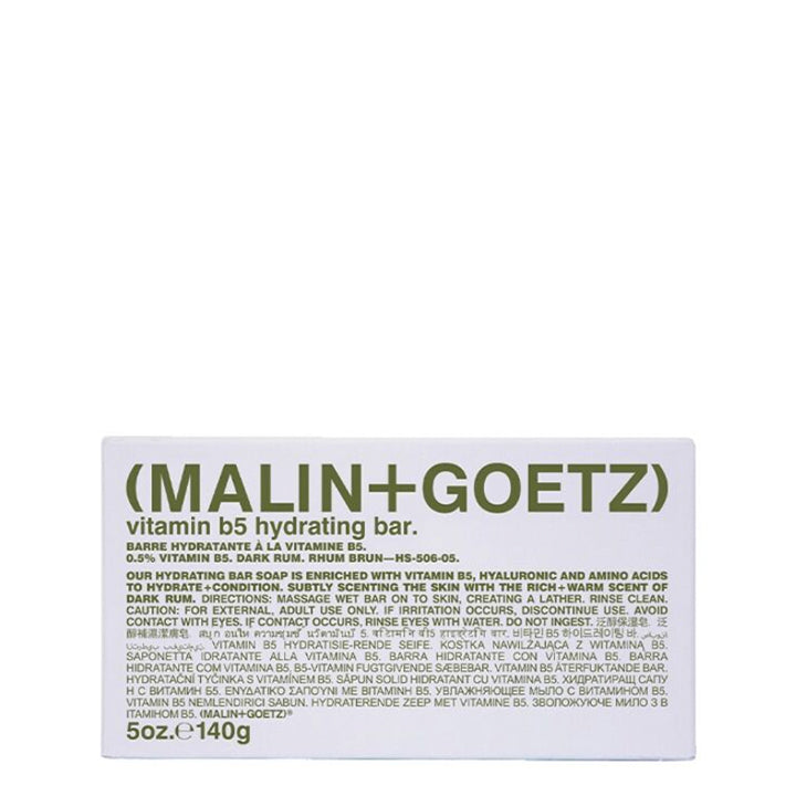 Malin+Goetz Pastilla de jabón hidratante con Vitamina B5 - Rum