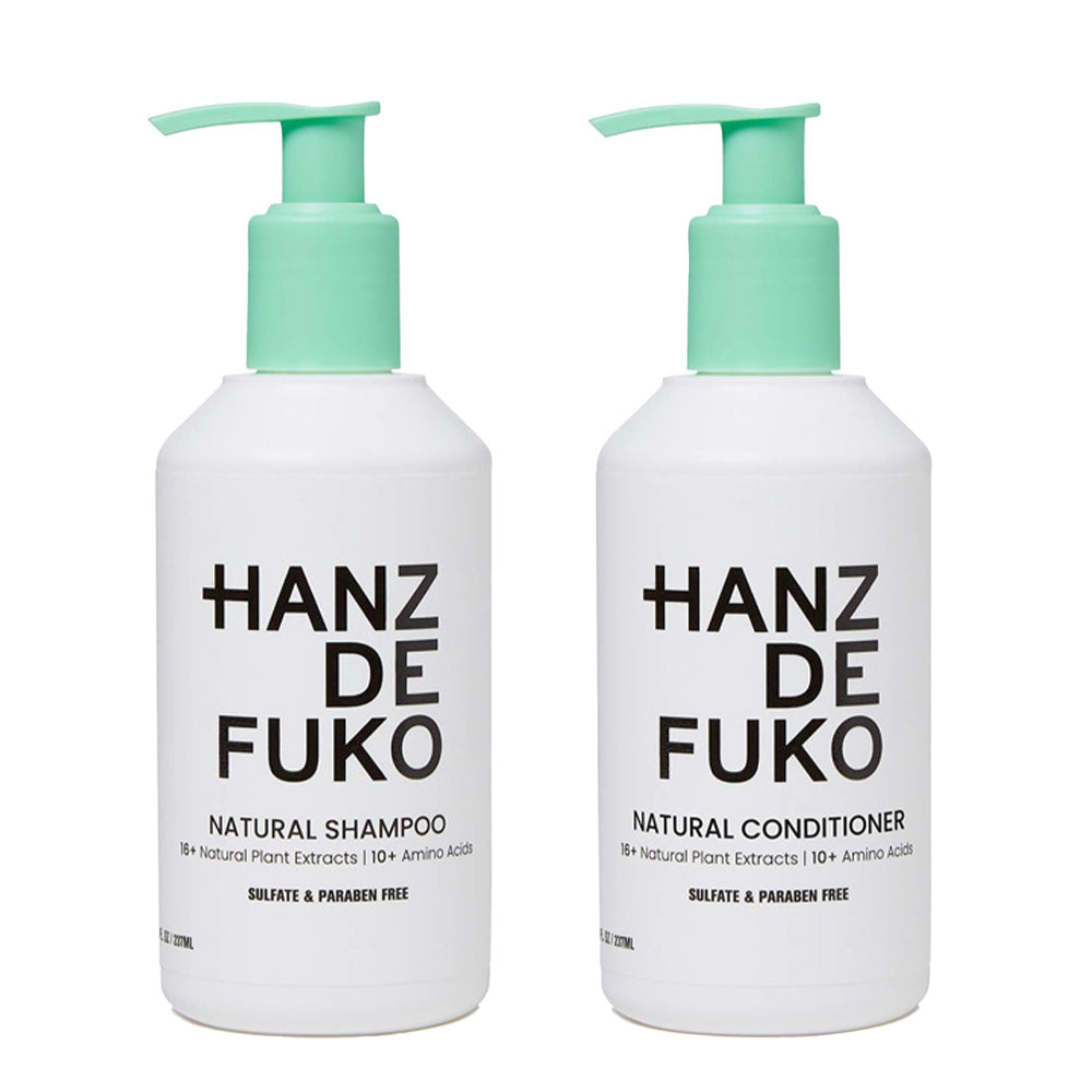 Hanz de Fuko Champú Natural + Acondicionador Bundle