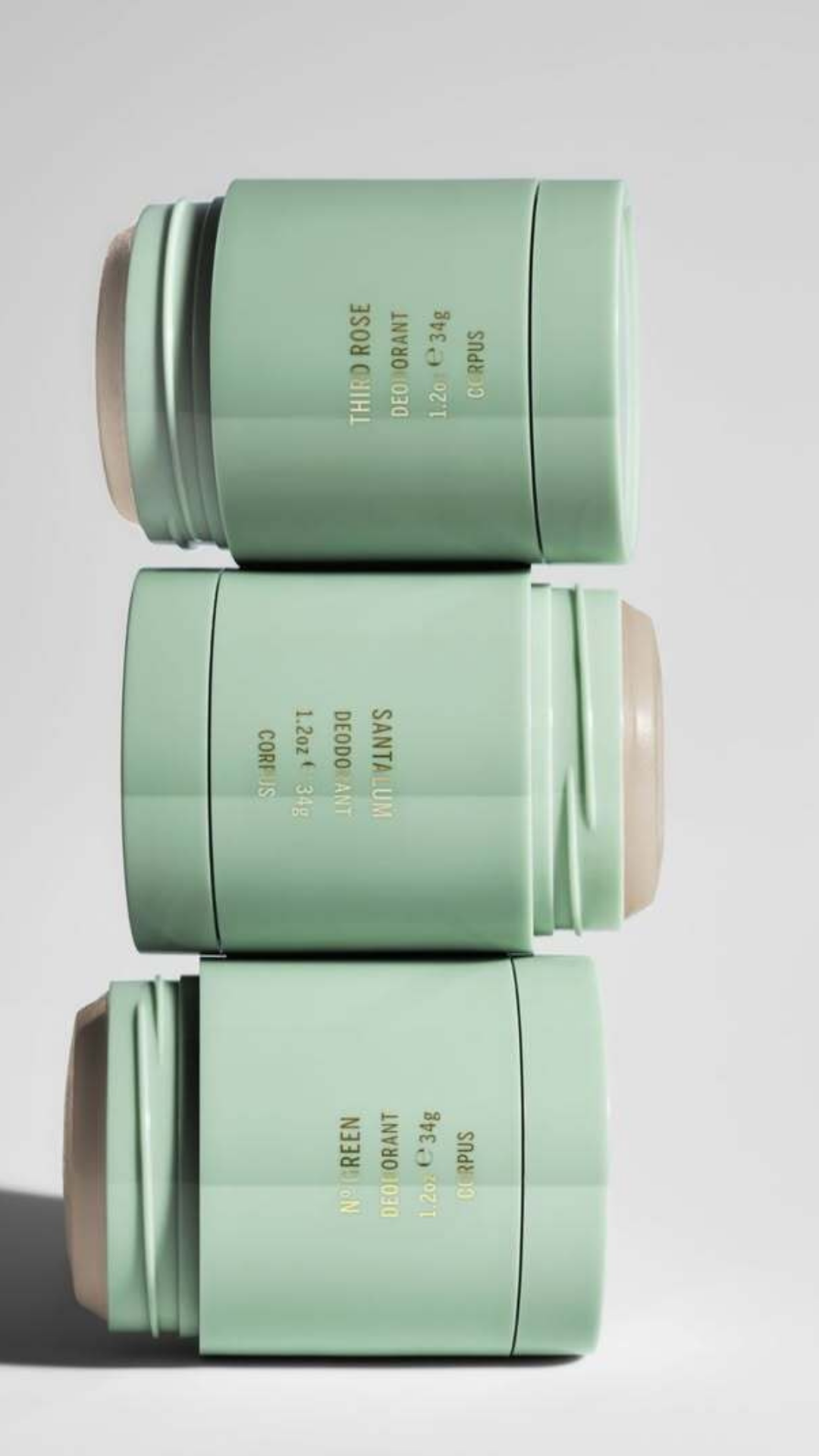 Corpus Naturals Natural Deodorant Stick – No. Green