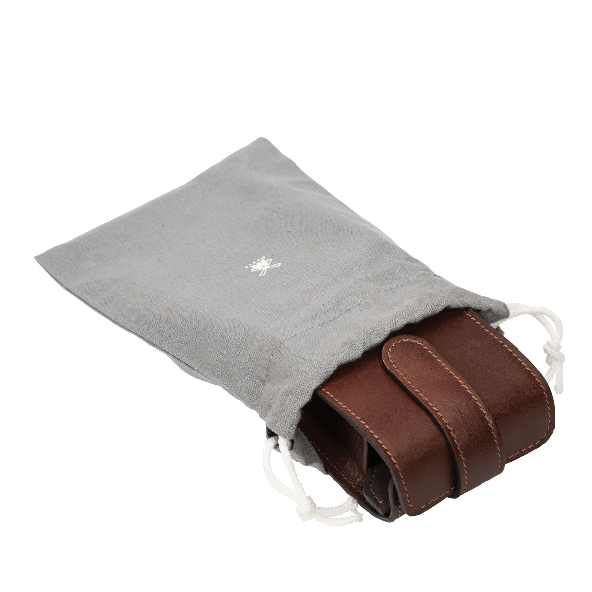 Conjunto de Afeitado Marrón
