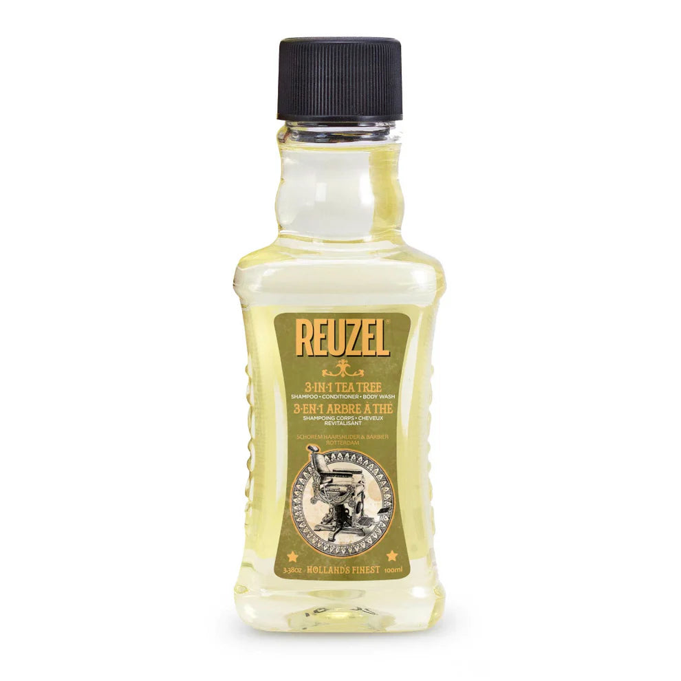 Reuzel 3-in-1 Tea Tree Shampoo, Conditioner & Body Wash