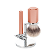 Juego de Afeitado Hexagon Sunrise con Brocha de Afeitar Silvertip Fibre®