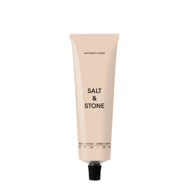Salt & Stone Loción corporal - Azafrán & Cedro