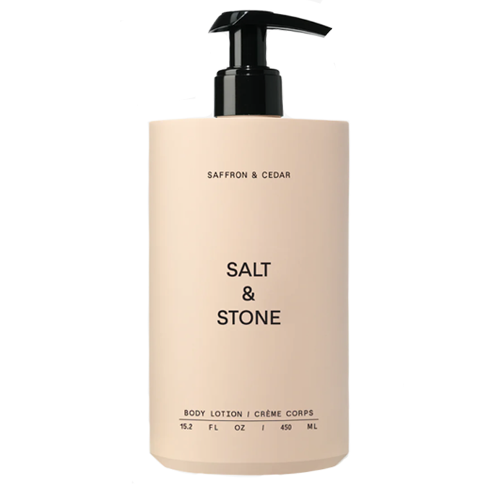 Salt & Stone Body Lotion - Saffron & Cedar