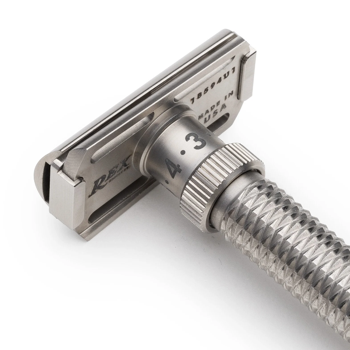 Slant Safety Razor Konsul XL - Deluxe Gold rex supply