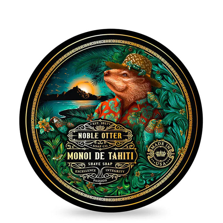 Noble Otter Jabón de afeitar – Monoi de Tahiti