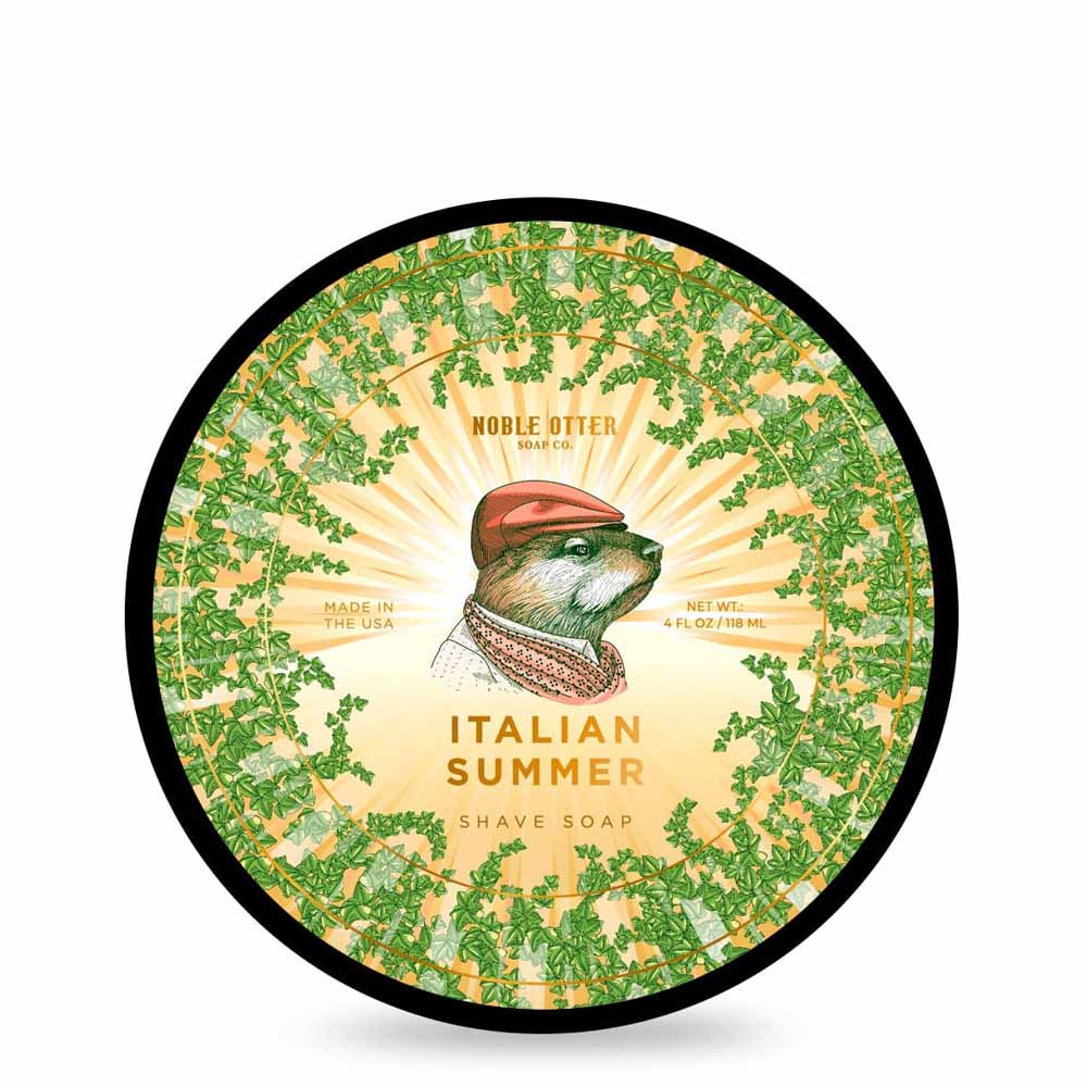 Noble Otter Jabón de afeitar – Italian Summer