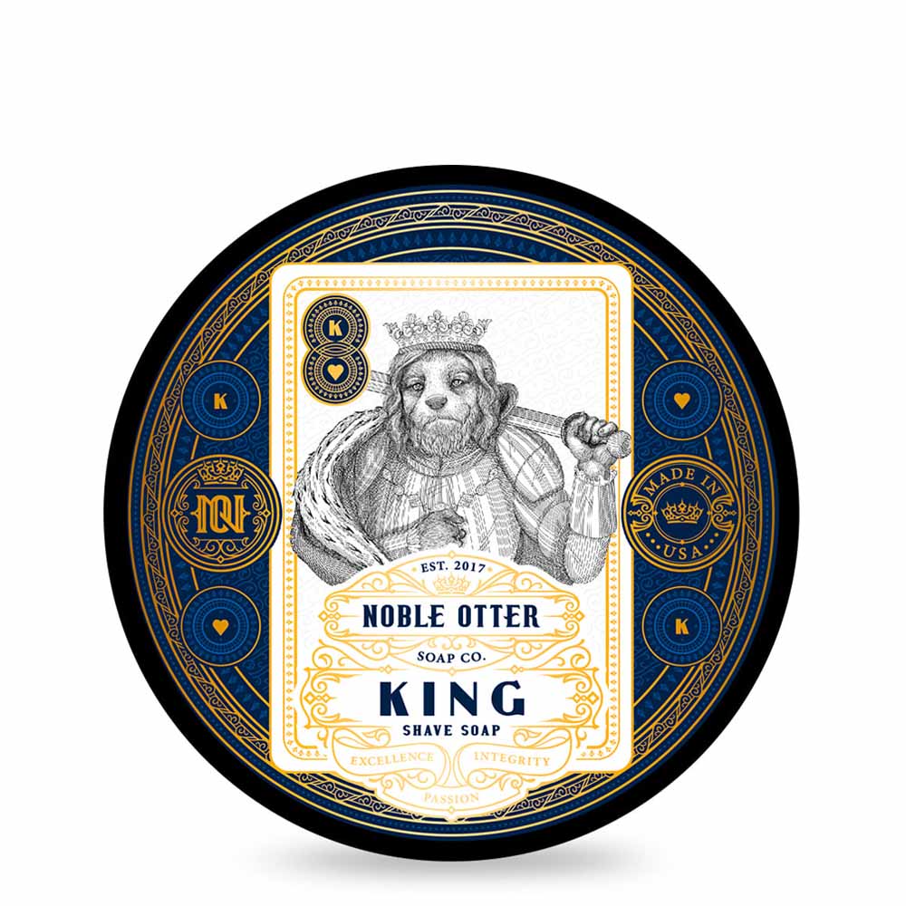 Noble Otter Shaving Soap – King