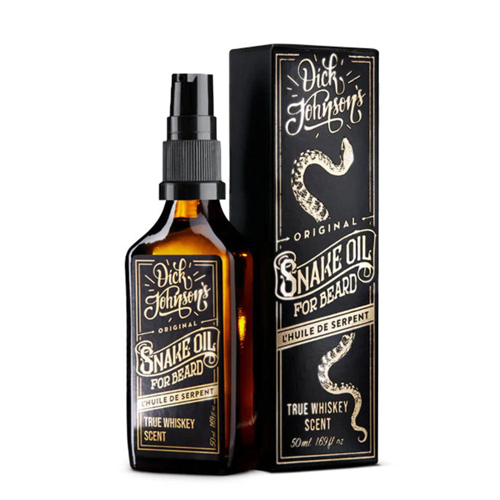 Dick Johnson Aceite para barba – True Whiskey
