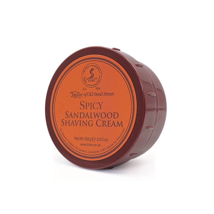 Taylor of Old Bond Street Spicy Sandalwood scheercreme 150 g