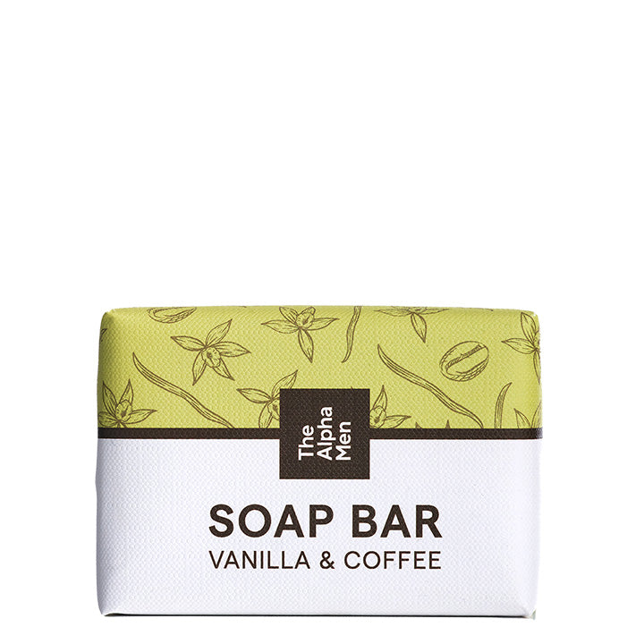 The Alpha Men Pastilla de jabón – Vainilla & Café