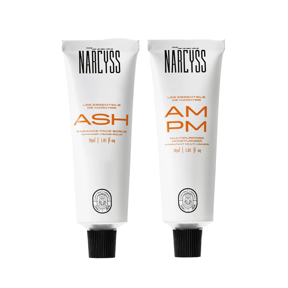 Narcyss Kit de viaje – Exfoliante + Crema hidratante
