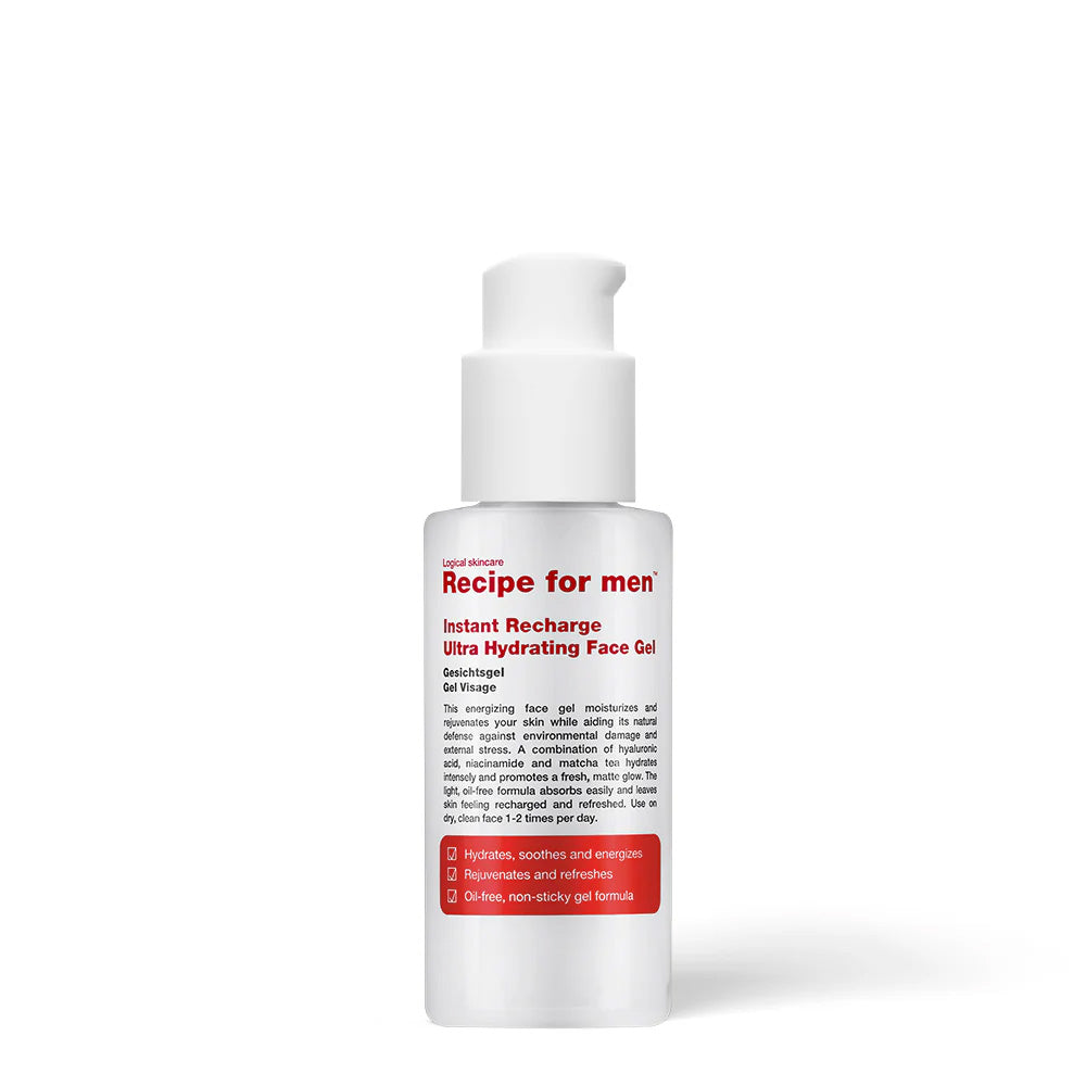 Recipe for Men Gel facial ultraidratante