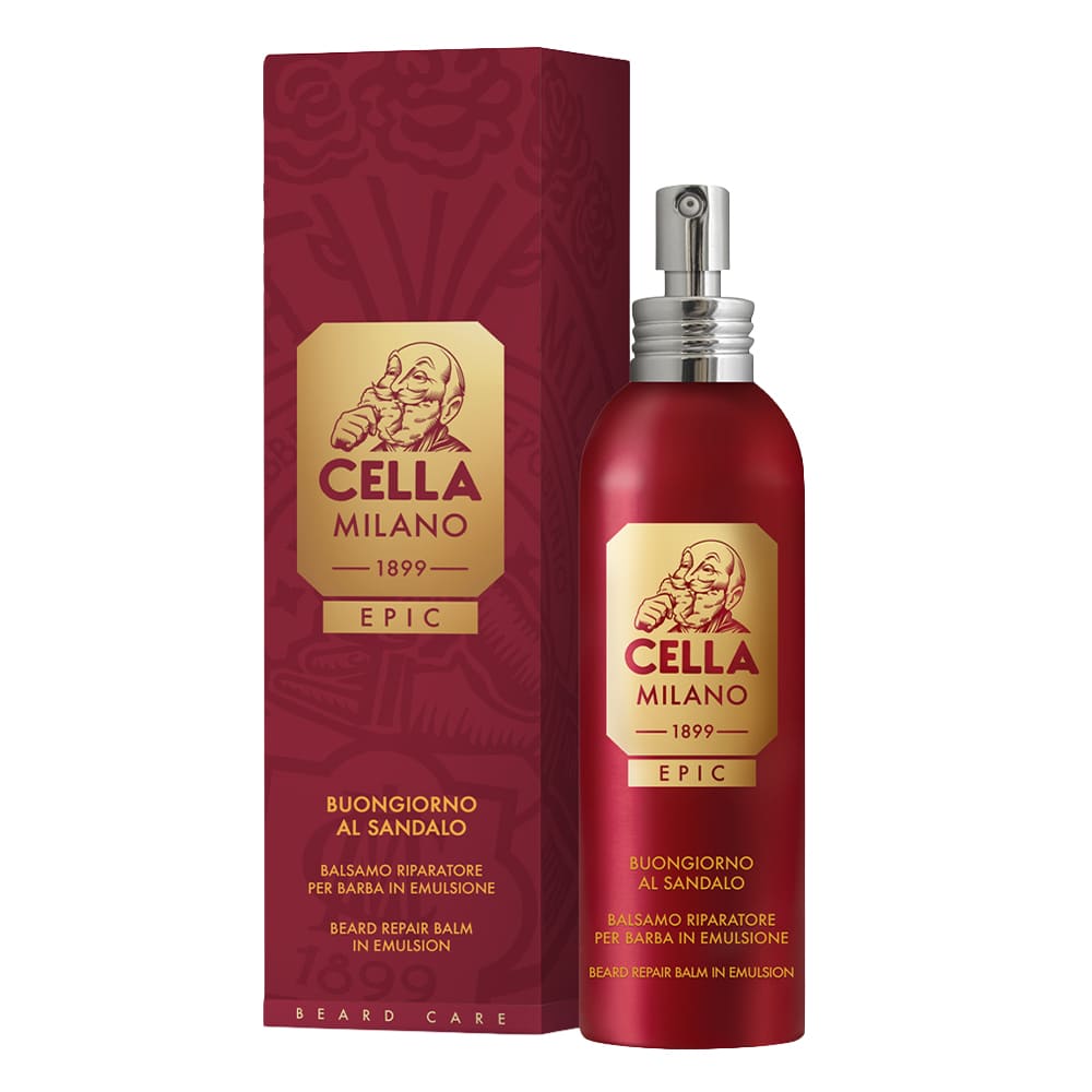 Cella Milano Epic Beard Balm – Buongiorno al Sandalo