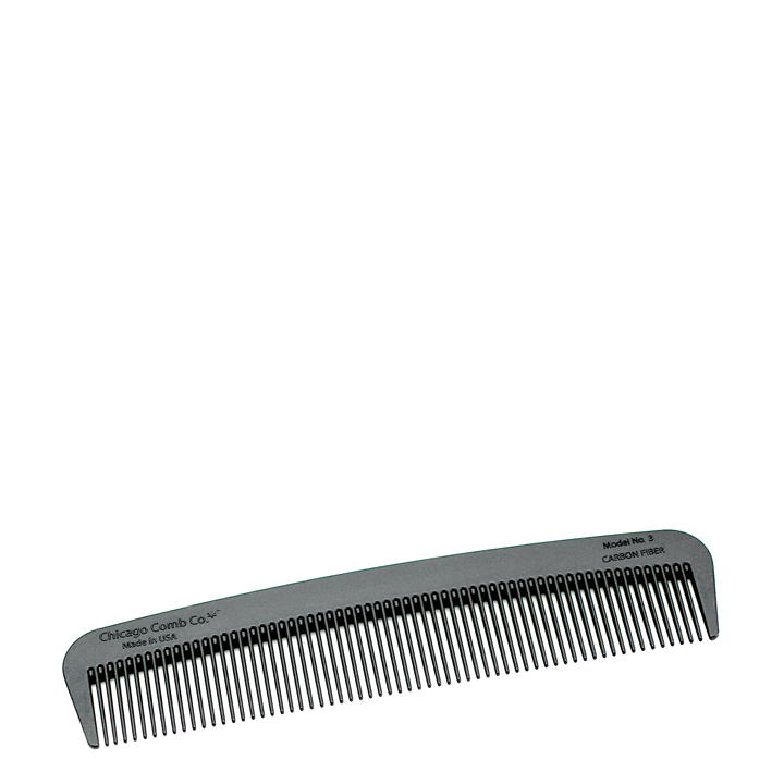 Chicago Comb Co. Modelo No. 3 Fibra de Carbono