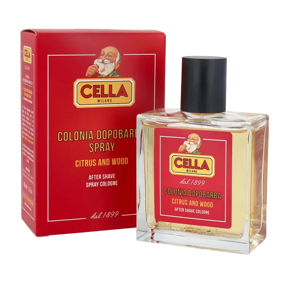 Cella Milano Aftershave Colonia en Spray – Citrus & Wood